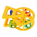 Conception adaptée aux enfants : la construction en plastique lisse garantit une expérience de jeu sûre et confortable, protégeant la peau délicate des irritations