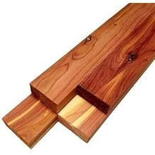 Barrington Hardwoods Cedar Aromatic Lumber - 3/4" x 3" 4 Pieces 3/4" x 3" x 12"