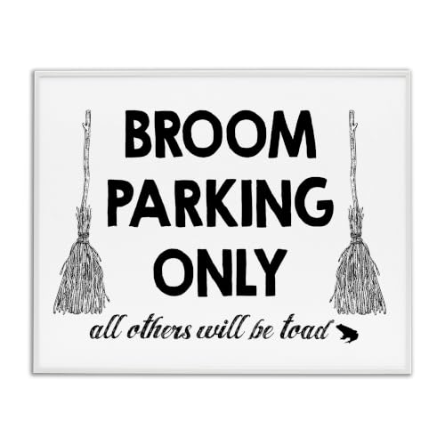 Witty Halloween Witch Phrase Typography, 11 x 14 Inch Framed Giclée Print