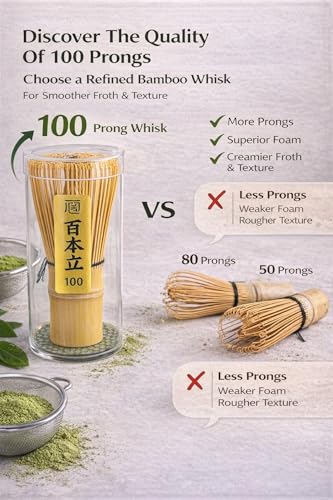 VELAFEE Matcha Set, Handmade Matcha Making Kit with Bamboo Whisk, Ceramic Bowl, Spoon, Strainer & Holder, Kit for an Authentic Tea Ritual, Ideal Matcha Gift Set for Beginners and Enthusiasts - Image 2