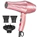 Jooayou Asciugacapelli Professionale a Ioni 3000W con Diffusore (3 Livelli di Calore, 2 Velocità + Aria Fredda, 3 Accessori) Adatto per Saloni, Viaggi e Casa, Perfetto come Regalo - Hairdryer immagine