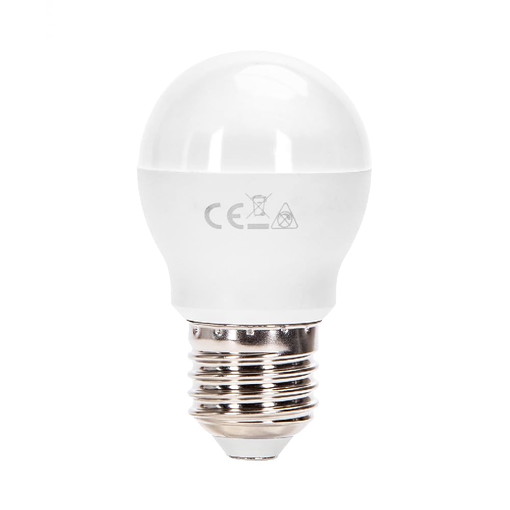 VoltShine A5 G45 LED Light, 180° Wide Angle. Save Energy with its Powerful 10W E27 and Enjoy Brightness of 6500K, Ideal for Wide and Well-lit Spaces.