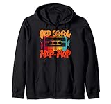 Cinta de casete estilo hip-hop retro vintage de los años 80 y 90. Este diseño gráfico de casete de audio es un diseño perfecto para cualquier persona que ama la música de hip hop y rap de los años 80 y 90 y un gran fan de esa era.