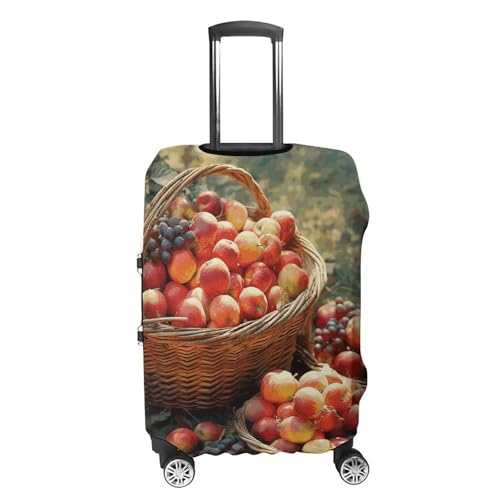 Fruit Harvest Printed Luggage Cover Protector, Fits 18-32 Inch Luggage4