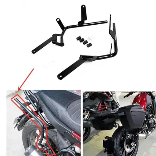 Support bagage moto Benelli Leoncino 500 fixation valise latérale SH23 - 2