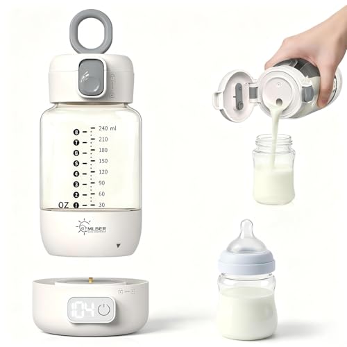 Portable Bottle Warmer for Travel, Dual Heating Modes for Breast Milk