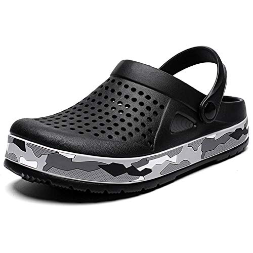 Ziitop Mens Clogs Mens Garden Shoes Light Mules And Clogs Beach Sandals Slip On Water Shoes For Men cover