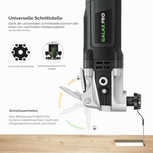 GALAX PRO 400W Oszillierer – leistungsstark & 6-fach verstellbar