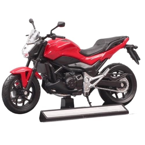 Moto miniature Honda NC750S 1/18 décoration idéale pour bureau de motard