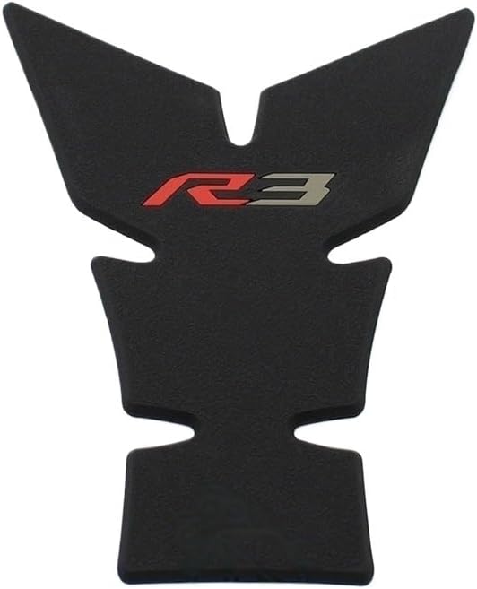 Tank Traction Pad Motorcycle TankPad Protector for YZF R3 Fuel Tank Pad Sticker for YZF-R3 2019 2020 2021 2022 2023 Applique Emblem Badge