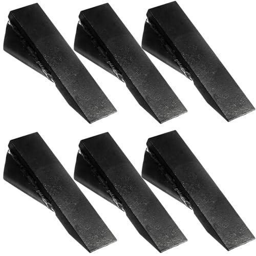 Shimeyao 6 Pack Replacement Box Blade Shank Points Box Scape Blade Ripper Shanks Tips Crimp Weld on Replacement Digging Plowing for 3/4 Thick Shanks or Tractor Scarifier