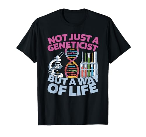 Genetiker Erbkrankheiten DNA - Molekulargenetik Genetiker T-Shirt