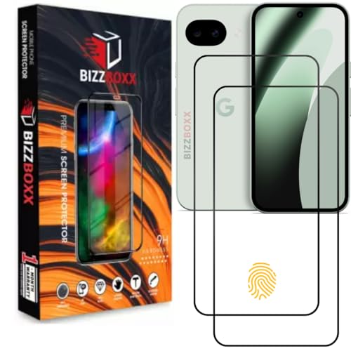 Image of Screen Guard For Google Pixel 10a Tempered Glass Screen Protector Guard - HD Clarity, Anti-Fingerprint Temper Guard (Pixel 10A - 6.3 inch) With Installation Kit - Pack of 2