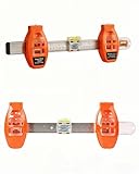 Picture HangingTool,Level Ruler Picture Hanging Tool With Level – Precision Wall Mount Guide For Frames & Artwork, Easy Alignment Hanging Tool With Built-In Level（A measuring ruler and 15 nails）