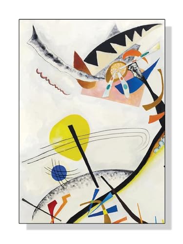 Affiche Wassily Kandinsky oeuvre géométrique 40x60cm pour décoration
