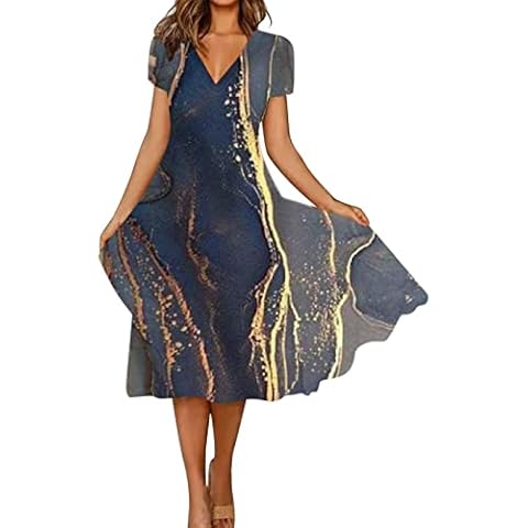 Vestido de Verano Floral Swing Cover