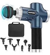 Pistola Massaggio Muscolare,HOPOSO Pistola Massaggiante Muscolo Profondo Tessuto 30 Velocità Pist...