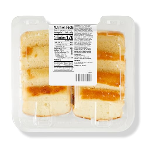 Amazon Grocery, Vanilla Iced Loaf Cake, 14 Oz, Frozen - Thumbnail 2