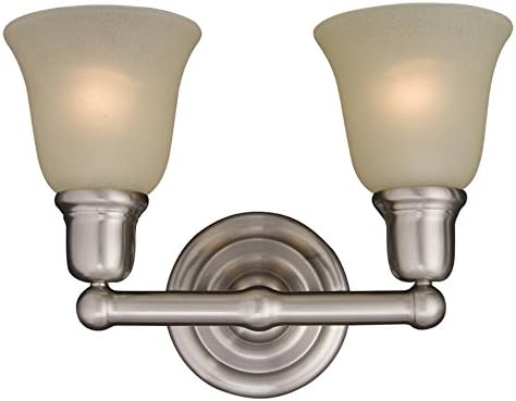 Maxim Bel Air-2 Light Transitional Bath Vanity in Transitional style-15.5 Inches Wide by 10 inches high