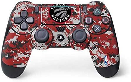 Vista 11 de Skinit - Skin para juegos para PS4 Pro/Slim Controller – licencia oficial NBA Toronto Raptors diseño de mármol