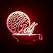 Produktbild Neu Nachtlichter 3d lampe golf club sports beste geschenk für erwachsene batteriebetriebene weihnachtsdekoration 3d illusion led nachtlicht lampe