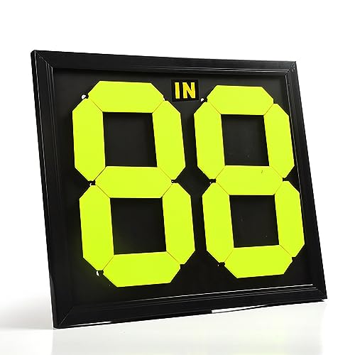Tablero de Sustitución para Árbitro de Fútbol 45x39x2cm miniatura 1