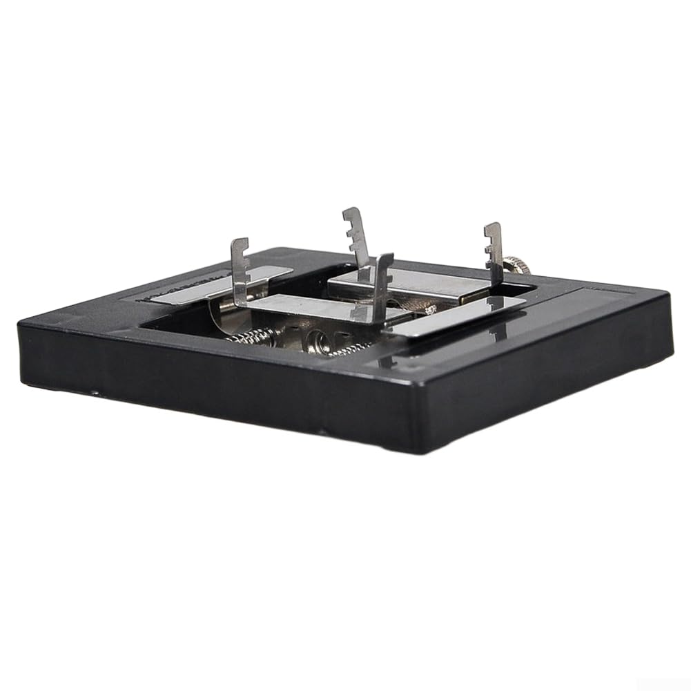 Soporte ajustable para pistola de calor, plegable 360°, base de abrazadera acero inoxidable