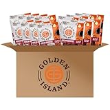 Golden Island Korean BBQ Variety Pack - (15 Pack) 8 Pork Snack Bites and 7 Pork Jerky - Korean Barbecue Protein Snacks - Up to 8g Protein per Serving - Gluten Free