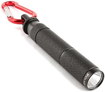 YX FX Police 8032 1-Mode LED Flashlight (1xAAA/1x10440, Black)