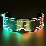 Luminous Glasses | Multi-colored in One LED Glasses | Glowing Light Up Party Supply for Bar Club...