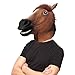 Lubber Horse Head Latex Toy Animal Head Mask for Halloween Costume