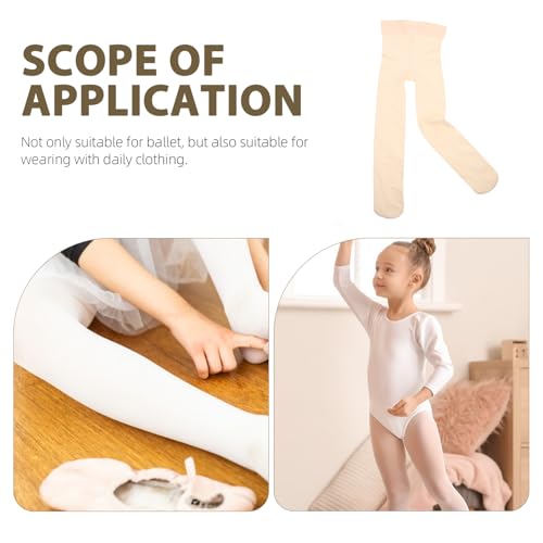KESYOO 1pair Girls Dance Ballet Tights Footed Tights for Daily Wear and s Height for Dance Classes and Special Occasions4