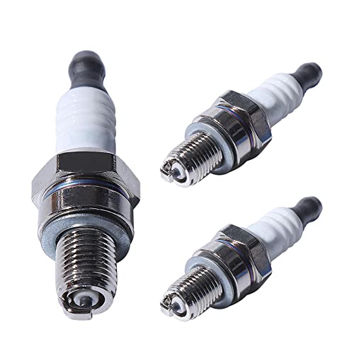 Gubeter 3X Spark Plugs Kit, For Stihl For HONDA Robin Mitsubishi For B & S Makita 4-Stroke Trimmer Blower Brushcutter, / - Image 4