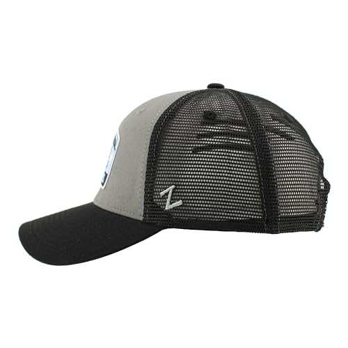 Gorra Snapback North Carolina Tar Heels Negra y Gris miniatura 3