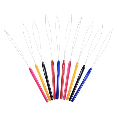 YANTAISIYU 10PCS Multicoloured Hair Extension Tools Cover