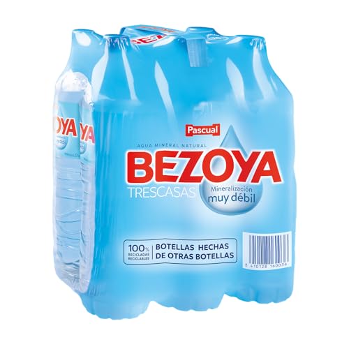 Bezoya- Agua mineral. Agua de mineralización muy débil – Pack de 6 x 1.5 L