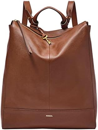 Fossil Backpack Elina Women's, Braun, Free Size