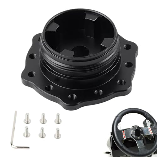Adaptateur de volant de jeu Teksome en aluminium pour PC et consoles