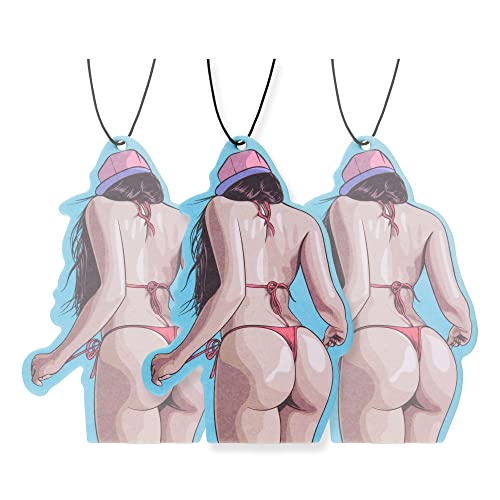 Image of Funny Naughty Unique Car Air Fresheners Scented With Premium Oils By Fresh Fresheners (Braziliana)
