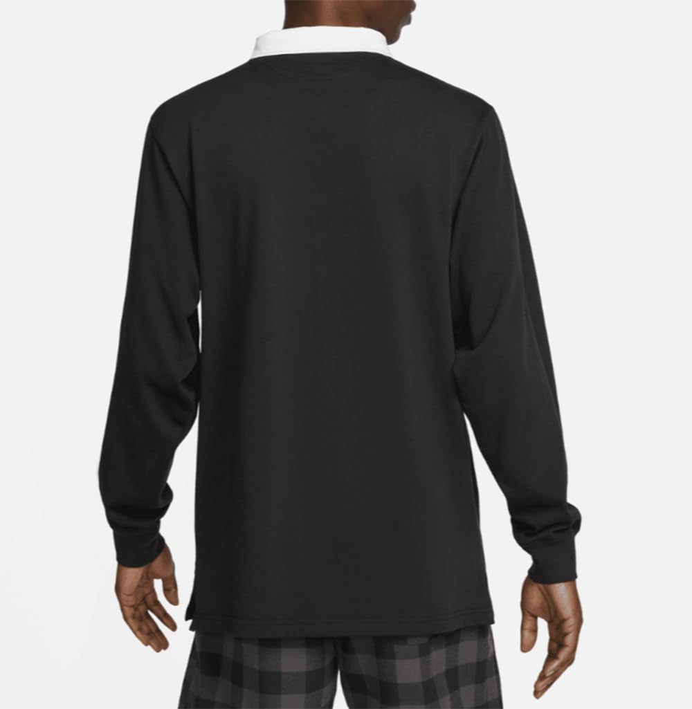 Nike Sportswear Trend Men's Rugby Long Sleeve Polo Negro