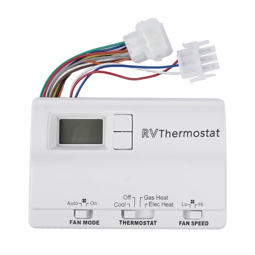 6536A3351 Two-Stage Digital Thermostat for Heat Pump & Gas Furnace, Wall-Mounted Thermostat Compatible with Coleman-Mach, White Mixizap 6536A3351 Two-Stage Digital Thermostat for Heat Pump & Gas Furnace, Wall-Mounted Thermostat Compatible with Coleman-Mach, White Mixizap