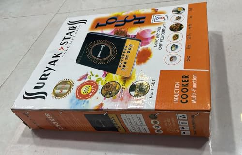 Image of SURYA K STAR 2000W Induction Cooktop for Home