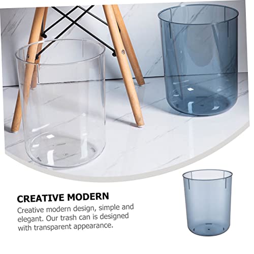Caneca de basura transparente para hogar y oficina miniatura 6