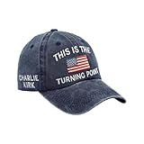 MABUTINGTI Charlie Kirk Hats Turning Point USA Hat A True Patriot Charlie Kirk 2025 Hats Freedom USA Flag Republican Memorial Tribute Charlie 2025 Baseball Caps