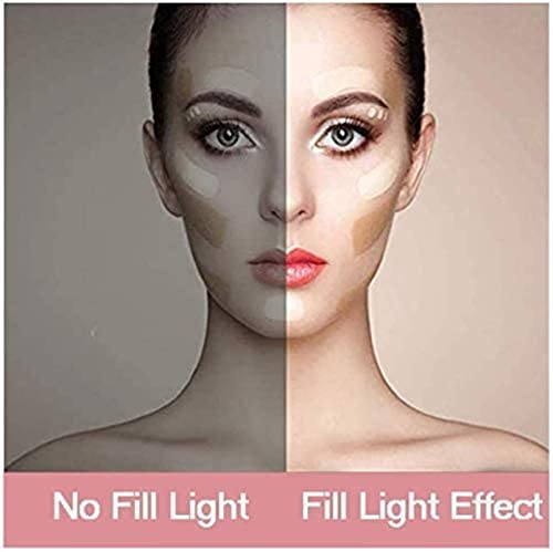 Miroir grossissant 7X double face 8 pouces doté de lumières LED intégrées