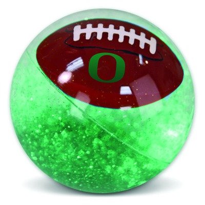 NCAA Oregon Super Ball, 3-Inch, Clear