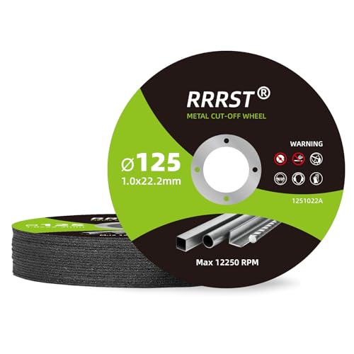 RRRST Disco de Corte 125 mm Metal Inox, 20 Piezas Disco Flexible ...