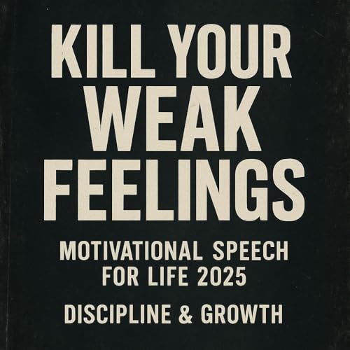 Page de couverture de KILL YOUR WEAK FEELINGS - Motivational Speech for Life 2025 | Discipline & Growth