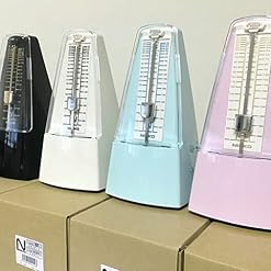 Lenash Métronome mécanique pour piano violon et guitare – Matériau universel – Belle musique (couleur : blanc) - Les Beatles, Paul McCartney, John Lennon, RIngo Starr, George Harrison Lenash Métronome mécanique pour piano violon et guitare - Matériau universel - Belle musique (couleur : blanc) – Image 3