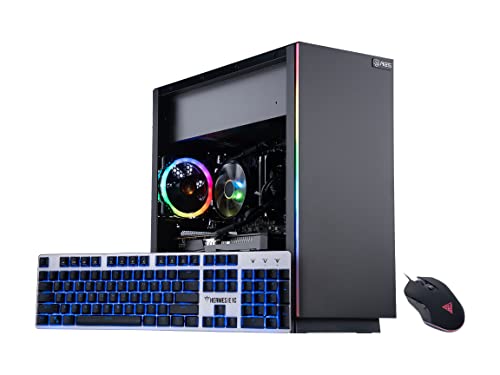 Advanced Battlestations ABS Master Gaming PC Tower Desktop, Intel i7 2.9GHz, VR Ready, RTX 3060 Graphics Card,...